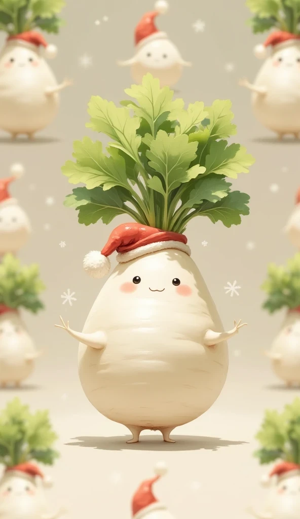 Daikon Character wallpaper2