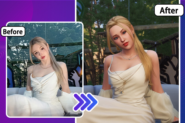 Beispiel eines verwandelten Profils