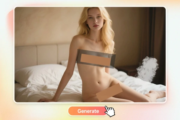 Image to nude video transformation