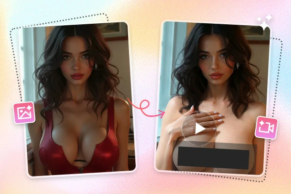 Convert an image to a dynamic sexy video with AI