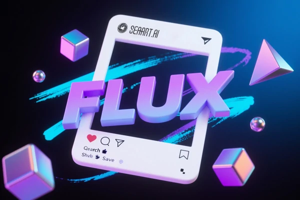 AI искусство, созданное с помощью модели Flux