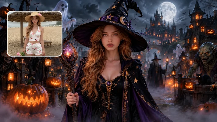 Halloween Wizard Dress-Up