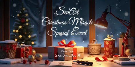 🎄SeaArt Christmas Miracle Special Event