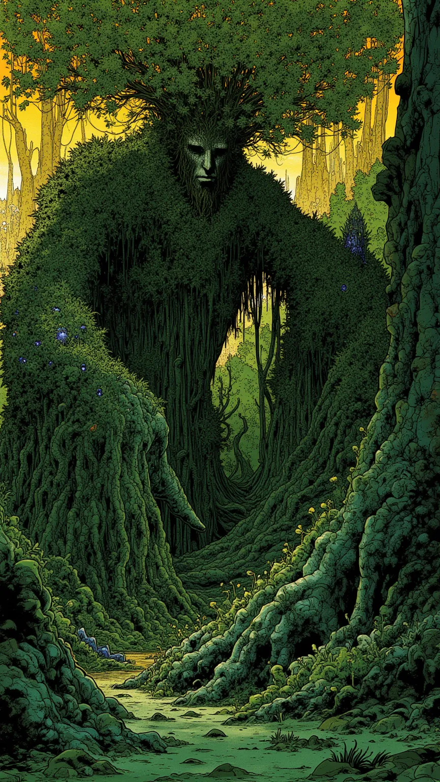 Mysterious Forest Giant