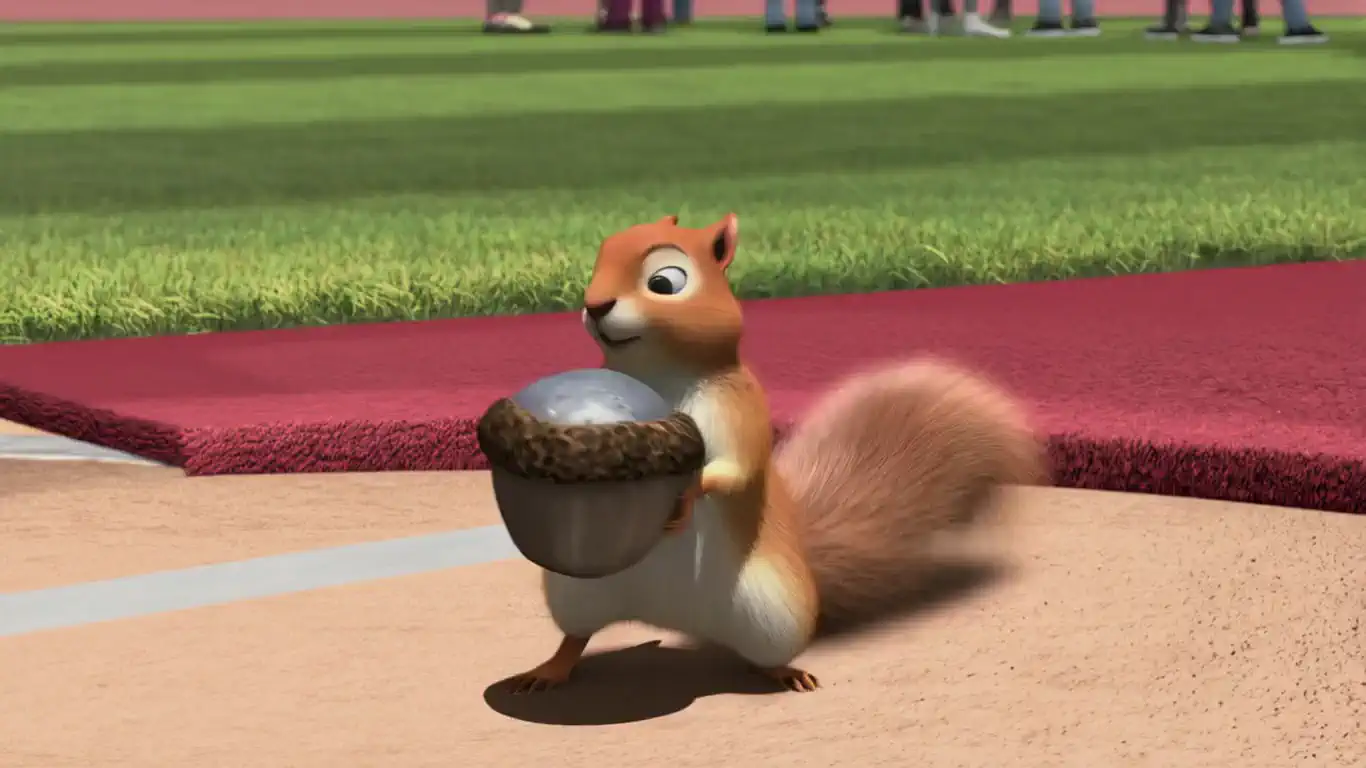 Squirrel Shot Put
