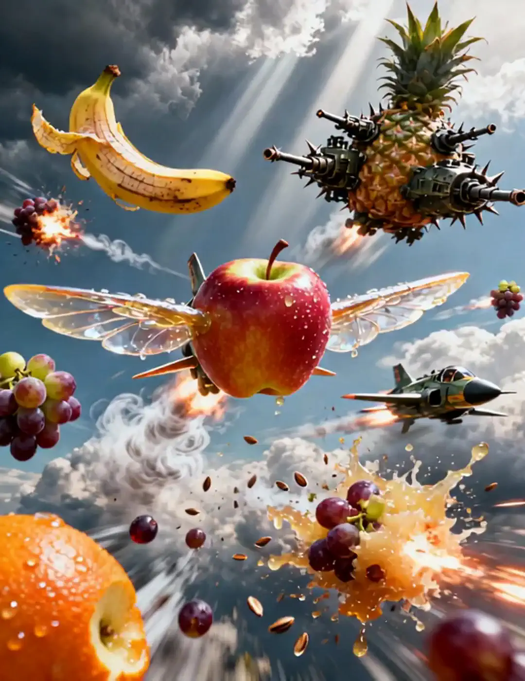 Fruit War?! This is wild 🤯